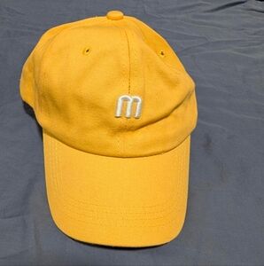 Yellow MiuMiu Baseball Cap